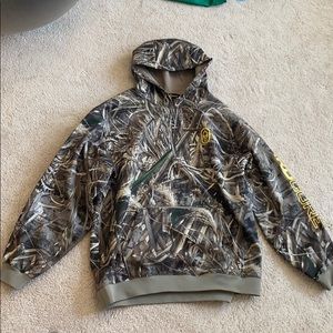 Hard Core Brands Camouflage Hoodie Size XL